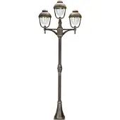 Albert Buitenlamp 3-lichts Jardi 228cm - brons