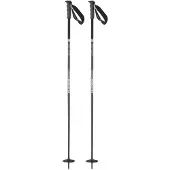 Salomon - Skistokken - Steep Pro S3 Black/Ebony voor Unisex van Aluminium - Maat 110 cm - Zwart