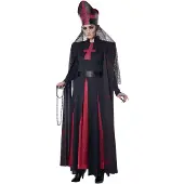 Vegaoo - Luxe occult priestereskostuum voor vrouwen