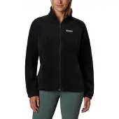 Columbia Vest Women Benton Springs Full Zip Black-XXL
