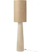 J-Line J‑Line 53873 staanlamp Ava glasvezel/jute wit large