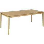 Beliani ERMELO - Eettafel - Lichthout - MDF