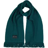 Falke Basic Label Big sneldrogend warm wol wintersjaal unisex groen - maat ONESIZE