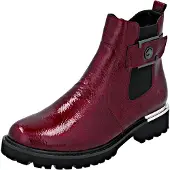 Remonte Chelsea boots wijnrood