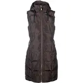 HKM Lange bodywarmer maat xl dark brown