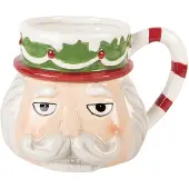 Clayre & Eef Mok 550 ml Beige Keramiek Kerst