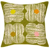 Orla kiely Textured Flower Moss sierkussen - 45x45 cm