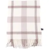 Giuliano Winter Sjaal - Ruiten - Wol - Beige