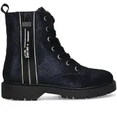 Braqeez 425771 Enkellaarzen | Maat 34 Meisjes Blauw