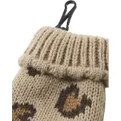 Vertbaudet Luipaard set muts, snood en wanten baby