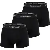 Emporio Armani Boxershorts zwart / wit