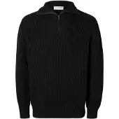 Selected Trui 'SLHDry' zwart