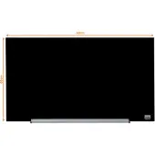 Nobo Widescreen magnetisch glasbord 67,7 x 38,1 cm zwart