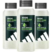 Adidas 3x Shower Gel Active Skin & Mind Deep Clean 250 ml