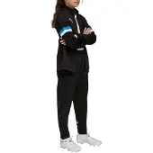 Puma IndividualRISE kinder trainingspak zwart blauw maat 176