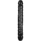 Doc Johnson Dubbele Dildo 30 cm - Zwart