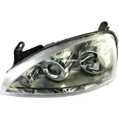VAN WEZEL KOPLAMP LINKS MET KNIPPERLICHT vanaf '04 2XH7 Elliptisch 3779967 Van Wezel voor o.a. OPEL