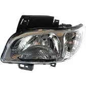 VAN WEZEL KOPLAMP LINKS MET KNIPPERLICHT H4 4914961 Van Wezel voor o.a. SEAT