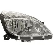 Depo KOPLAMP RECHTS MET KNIPPERL. H4 + H7 0961982 Van Wezel voor o.a. CITROEN