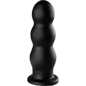 BUTTR Tactical III - dildo met zuignap - zwart