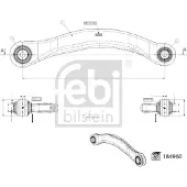FEBI BILSTEIN 184960 Draagarm