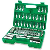 Toptul Dopsleutelset 3/8 60 stuks