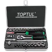 Toptul Dopsleutelset 1/4 29 stuks
