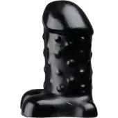 Bubble Toys - Mousse - Anaal Dildo - Zwart - 4 maten Large