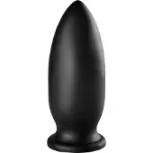 BUTTR Yellow Dog - dildo met zuignap - zwart