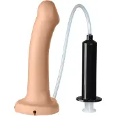 Strap-On-Me - Dildo Met spuit mogelijkheid - Lichte Huidskleur