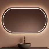 Gliss Design Agon spiegel ovaal 140x70cm met handsensor