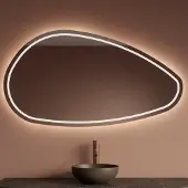 Gliss Design Spiegel sirius met indirecte led verlichting en verwarming 120x71 cm