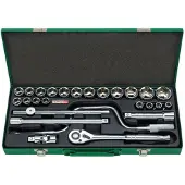 Toptul Dopsleutelset 1/2 26 stuks