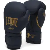Leone1947 Blue Edition Combat Gloves Zwart 10 oz