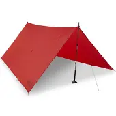 Rab - Siltarp Plus Duo - Tarp 3 x 3 m, rood