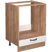 Vicco Fame-Line Ovenombouwkast – 60 cm, WB Antraciet Wit Landhuis