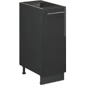 Vicco Fame-Line Apotheekkast – 30 cm, WB Antraciet Antraciet Hoogglans