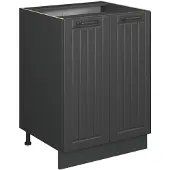 Vicco Fame-Line Keukenonderkast – 60 cm, WB Eik Donkergrijs