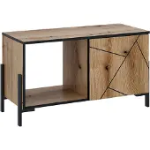Vicco Hatto Salontafel – 90 x 39.7 cm met 1 deur Eiken