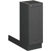 Vicco Fame-Line Keukeneiland – 30 cm zonder werkblad Anthrazit-Gold Landhaus