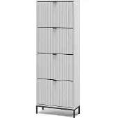 Vicco Eliza Schoenklaprek – 60 x 168 cm met 4 uitklapbare lades Wit
