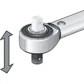 Promat /Tecwerk Momentsleutel | 1/2 inch 60-300 Nmdoorsteek-VK - 4000821705