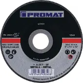 Promat /Tecwerk Afbraamschijf | D115xS6mm | gebogen staal | gat 22,23 mm - 4000841320