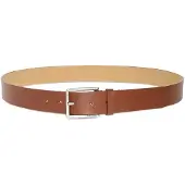 Calvin Klein Riem 'Smooth Buckle' bruin