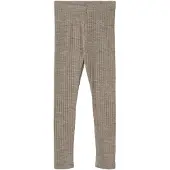 Wheat - Kid's Woll-Leggings uni - Merino-ondergoed 98, beige