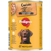 Pedigree 24x Blik Hondenvoer Adult Kip 400 gr