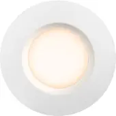 Nordlux Tiaki 2700/4000 LED inbouwlamp, 5.7-8.6W, dimbaar, warm-neutraal wit, IP65, artikelnummer 49570101