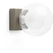 Faro 40087, oppervlaktemontage, 1 lamp, fitting G9, IP44, brons