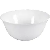 Luminarc 6x Luminarc Schaal Trianon Ø18cm wit, Kom + Kom, Wit