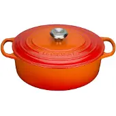 Le Creuset Gietijzeren Ovale Braadpan Oranjerood 33cm 7,5l